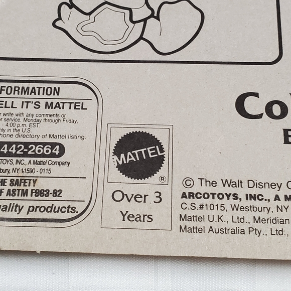 NWT'S Vintage Baby Pluto Puzzle - Picture 3 of 3